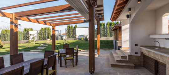 Installation pergola